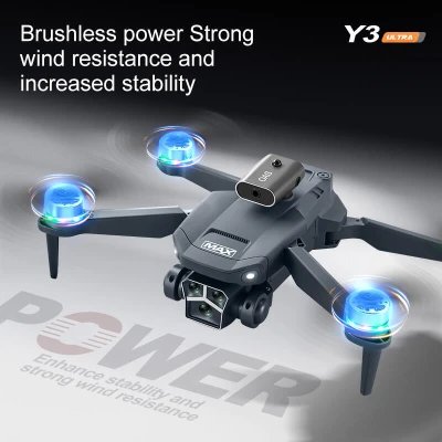 Drone Y3 Ultra con Control Remoto y Pantalla paraJuguetes y juegos