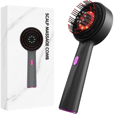 Masajeador Capilar Eléctrico con Luz Roja - Ref. 15964