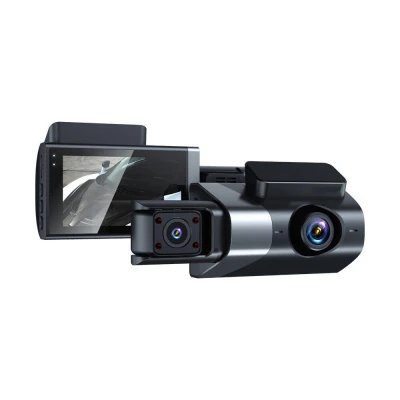 Dash Cam DVR double camera 1296p for car with LCD display - Wholesaler