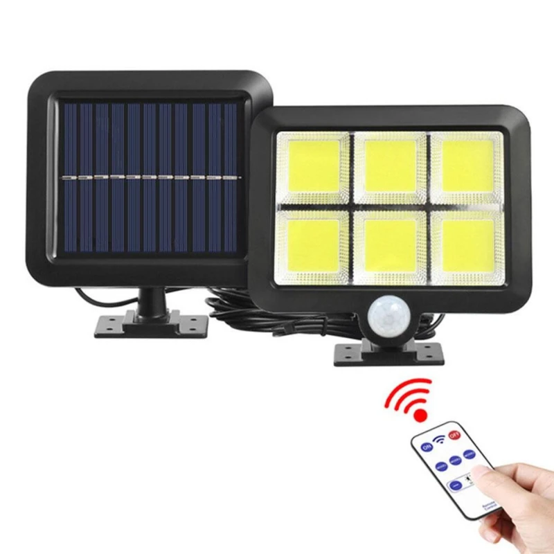 Luz Solar LED Exterior con Sensor y Mando SOLARLAMPA_14921