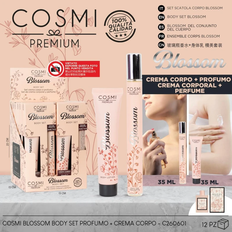 Set Blossom Cosmi 35+35ml | Perfume y Crema Corporal