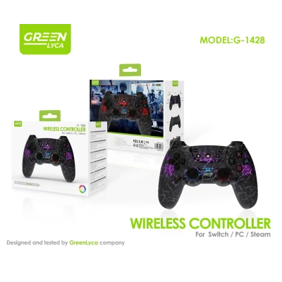 Mando sem fio Green Lyca G-1428 | Switch, PC e Steam