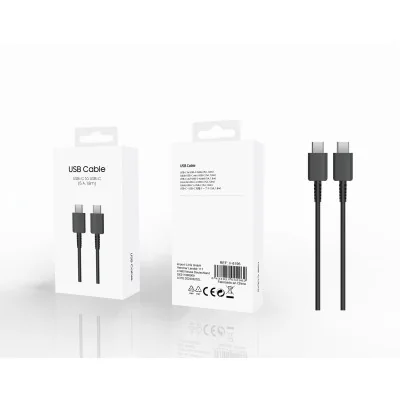 Cable USB-C a USB-C 5A 1.8m V-8196-b | M2TEC Mayorista
