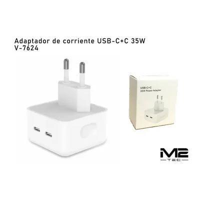 Chargeur USB C+C 35 W en gros | M2TEC, grossiste