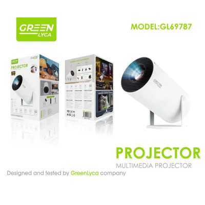 Projector Green Lyca GL69787 4K WiFi Bluetooth Android 11