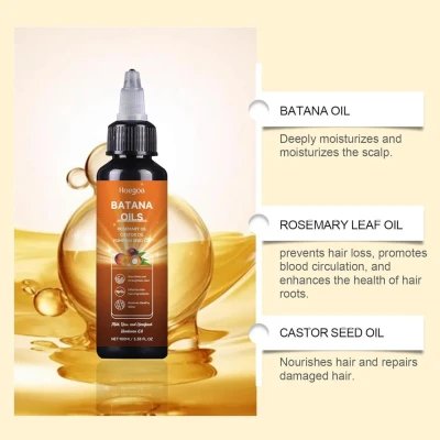 HOEGOA oil de Batana 100 ml Crecimiento Capilar Natural y repair deep %category-name%