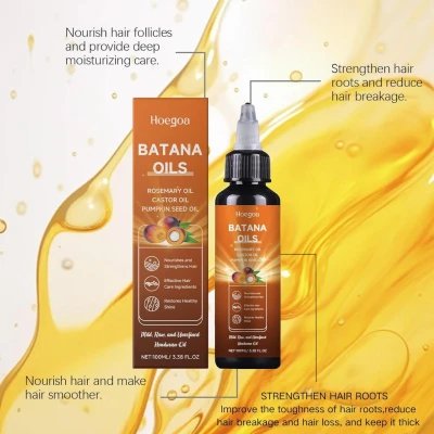 HOEGOA oil de Batana 100 ml Crecimiento Capilar Natural y repair deep %category-name%