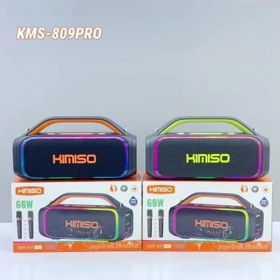 alto-falante Bluetooth Kimiso 60W com 2 Micrófonos | M2TEC