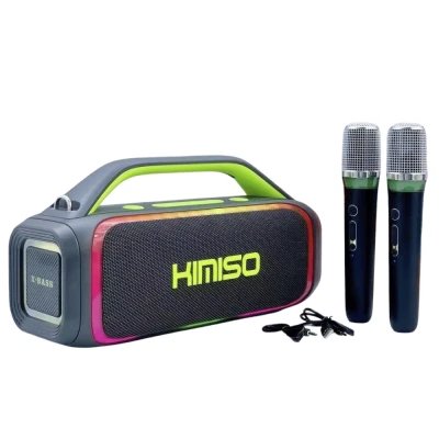 Enceinte Bluetooth KMS-809 60W avec 2 microphones intégrés