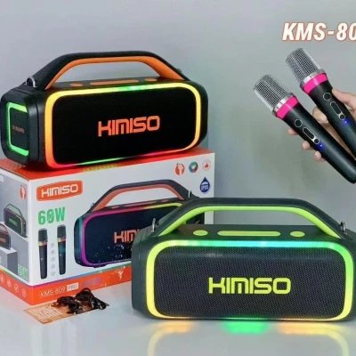 Altavoz Bluetooth 60W con 2 Micrófonos Integrados, KMS-809 %category-name%