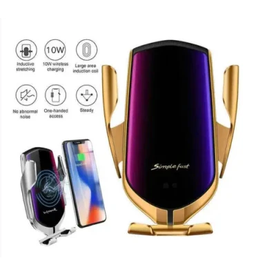 Soporte cargador inálambrico coche paraSoporte móvil para coches