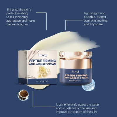 Hoygi Crema Reafirmante Antiarrugas con Péptidos 50g paraPiel & Rostro