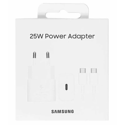Cargador Samsung, USB - c, 25W, potencia Delivery, Cable USB - c a USB - c %category-name%