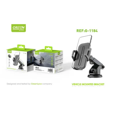 Soporte plegable para móvil con rotación de 360°, Green Lyca g-1184...