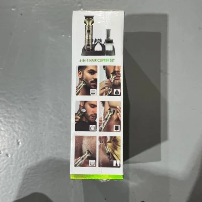 Máquina Cortapelo 6 en 1 con Batería 1200mAh y Motor 6000RPM