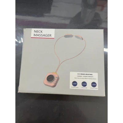 Masajeador Cervical Pulso Calor Rosa 15 Niveles | B2B