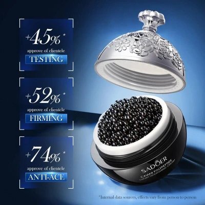 Crème raffermissante anti-rides au caviar et polypeptide SADOER 30 g en gros | M2TEC Grossiste