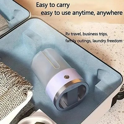 mini Lavadora laptop rechargeable for clothes Interior and Calcetines wholesale | M2TEC