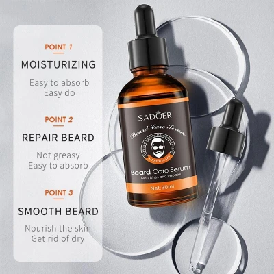 Sérum para el Cuidado de la Barba SADOER 30ml %category-name%