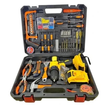 Taladro sem fio 36V com 2 Baterias e Kit Ferramentas