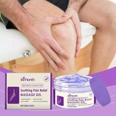 Gel de masaje calmante para articulaciones Ximonth paraMasaje y Ter...