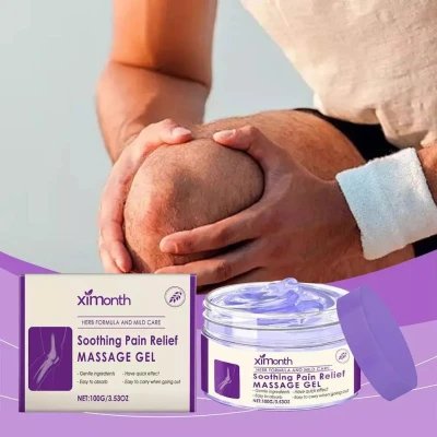 Gel de masaje calmante para articulaciones Ximonth paraMasaje y Ter...