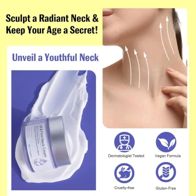 Crema Antienvejecimiento Para el Cuello Y Escote paraPiel & Rostro