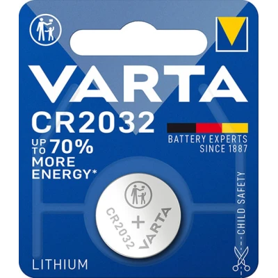 Pila Litio VARTA CR2032 - Seguridad Infantil y Alta Energía
