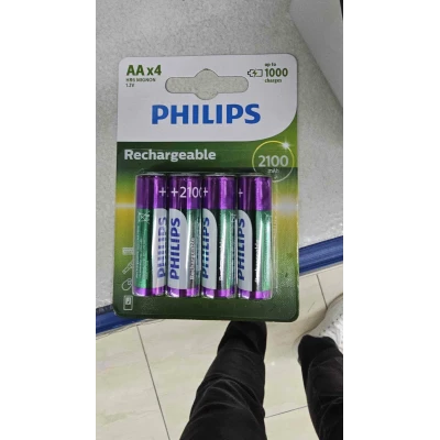 Chargeur de batterie PHILIPS HR06 2100 mAh en gros | M2TEC Grossiste