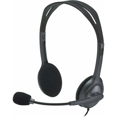 Fones de ouvido Logitech com microfone, conector de 3,5 mm, modelo H110 no atacado | Atacadista M2TEC