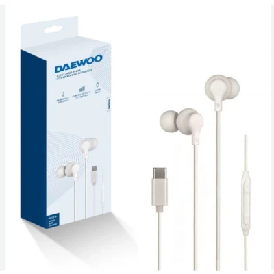 Fones de ouvido com fio Tipo C no atacado | Atacadista M2TEC