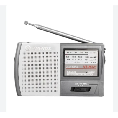 Sonivox Portable Radio VS-R321 FM MW SW Multiband