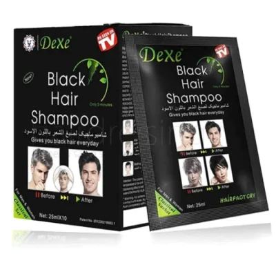 Shampoing colorant noir pour cheveux en gros | M2TEC Vente en gros