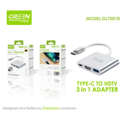 Adaptateur USB-C vers HDMI 3-en-1 en gros | M2TEC, grossiste