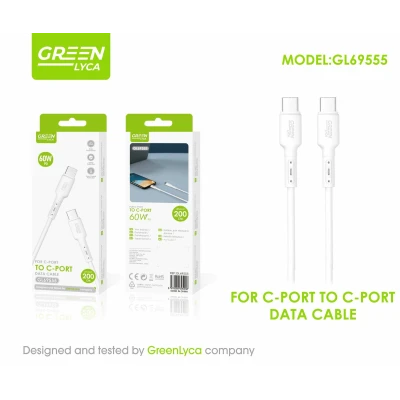 Câble USB-C vers USB-C, 2 m, 60 W - Vente en gros | M2TEC (Grossiste)