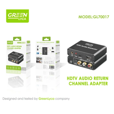 Adapter Audio Extractor HDMI ARC Green Lyca GL70017