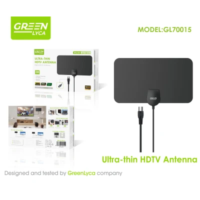 Antena HDTV Ultra-fina GreenLyca GL70015 | M2TEC Grossista