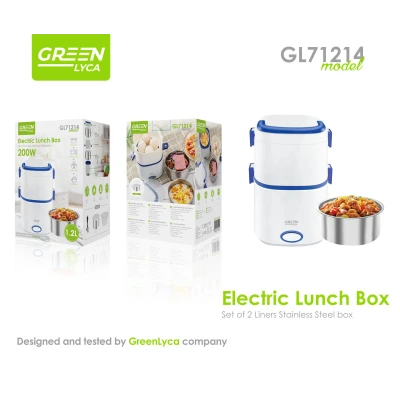 Fiabre électrique Double GL71214 200W Acier inoxydable