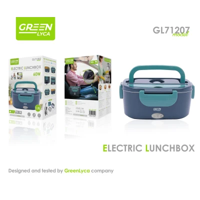 Fiambrera électrique avec intérieur en acier inoxydable, Green Lyca GL712....