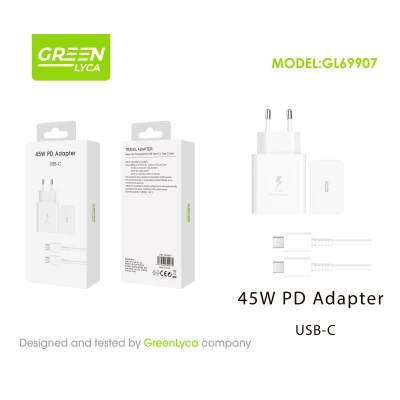 Cargador PD USB-C, 45 WType-C charger