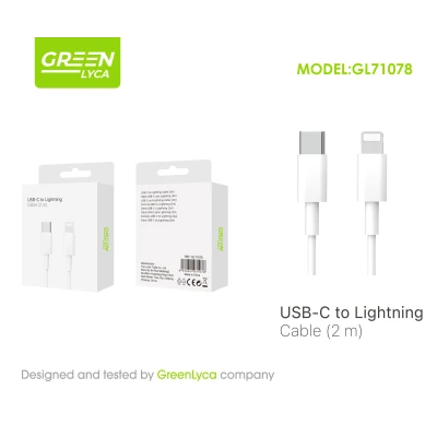Cable USB-C a Lightning, 2MLightning Cables