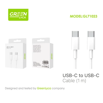 Cable USB-C a USB-C, 1MUSB-C Cables