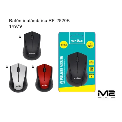 Ratón inalámbrico RF-2802BKeyboard & Mouse