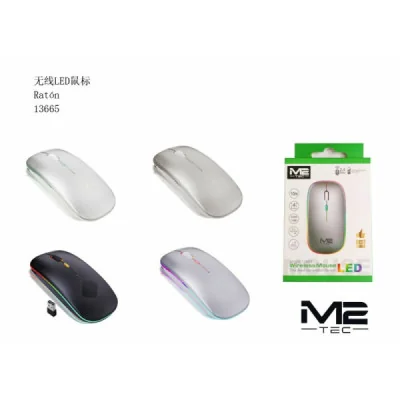 Ratón Bluetooth LED paraTeclado y Ratón