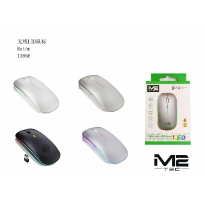 Ratón Inalámbrico LED 3200 DPI Recargable - Ref. 13665