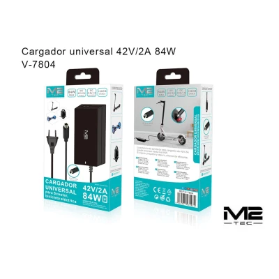 chargeur universal, scooter, DC 8.1X1.6, 42v/2A, MAX 84W, M2 | Grossis