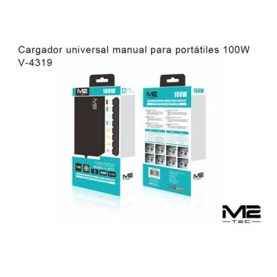 Chargeur portable universel, 100 W, vente en gros | M2TEC Wholesale