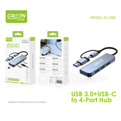 Hub USB-A + USB-C, 4 ports, vente en gros | M2TEC Wholesale