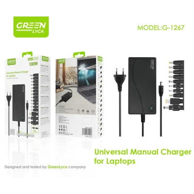 Cargador Universal Portátil 100W G-1267 GreenLyca | 15 Puntas