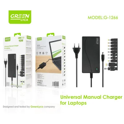 Chargeur portable universel, 90 W, vente en gros | M2TEC Vente en gros